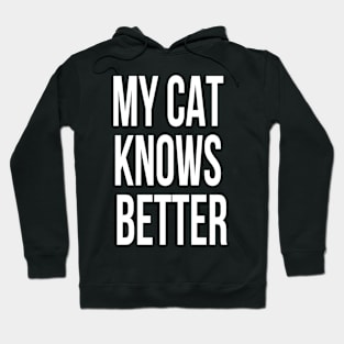 Funny Cat Owner Tshirt Hoodie